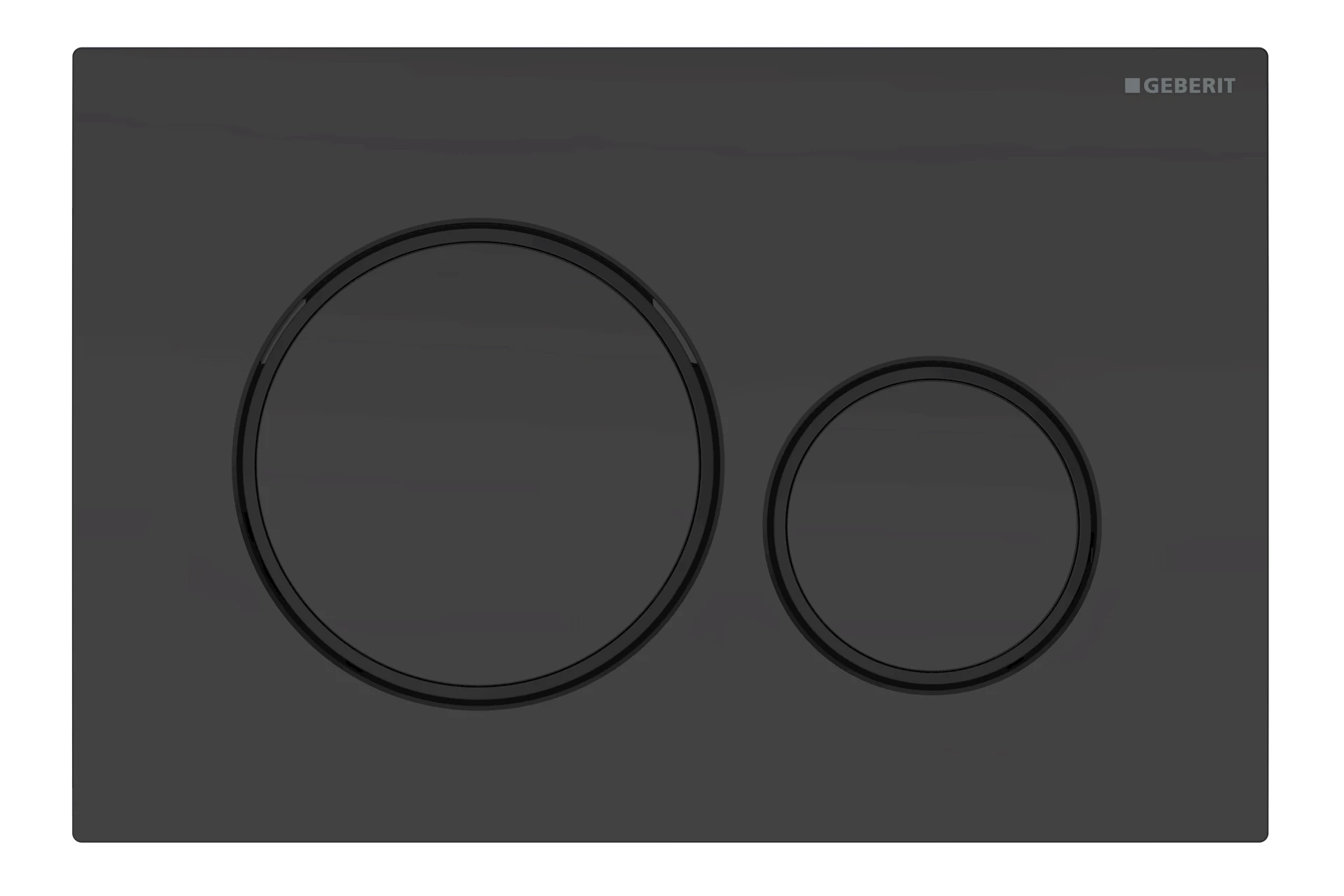 NRF6166257 - Sigma20 trykkplate, sort matt - 