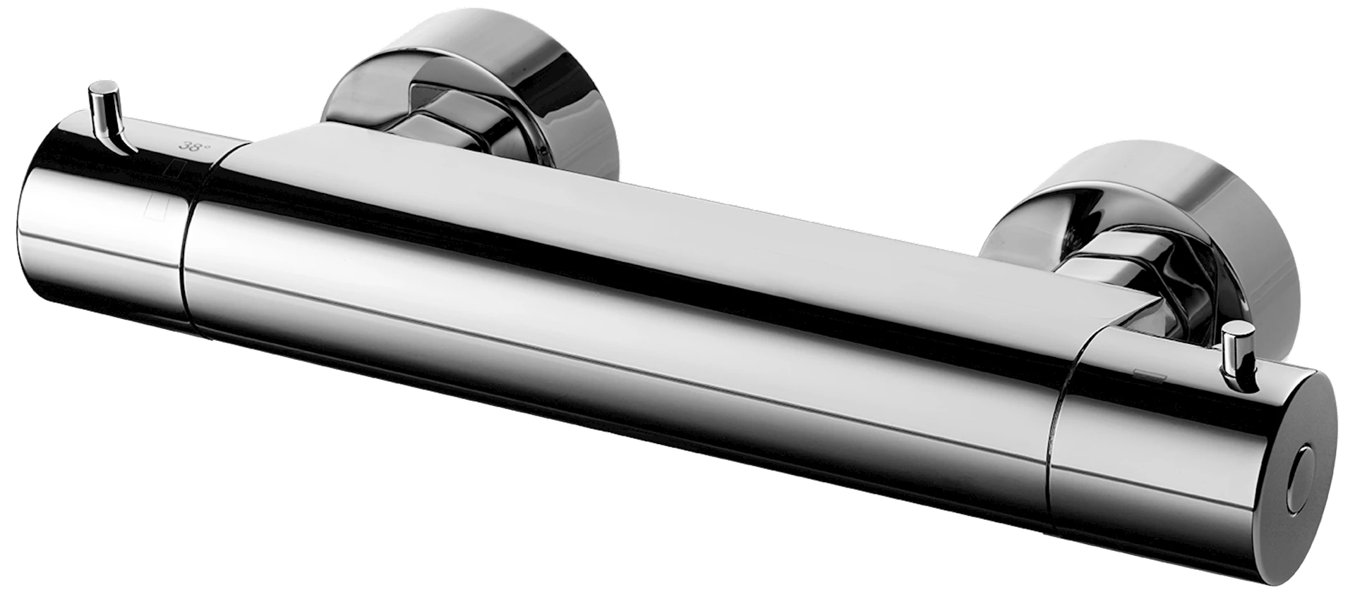 ART9418506 - EVM168 dusjbatteri, krom - 