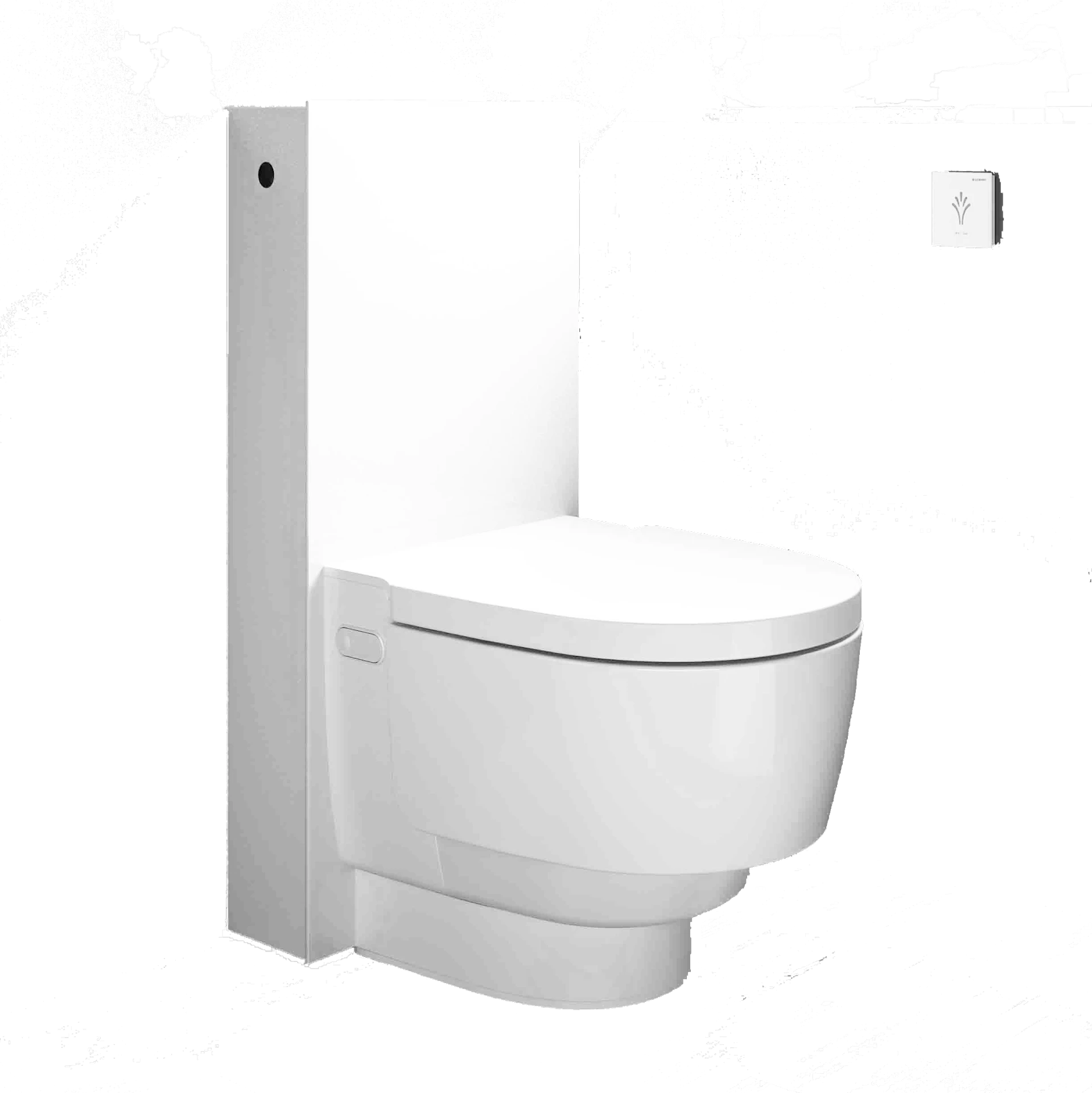 NRF1387227 - AquaClean Mera Classic gulvstående dusjtoalett m/utenpåliggende sisterne, hvit - 