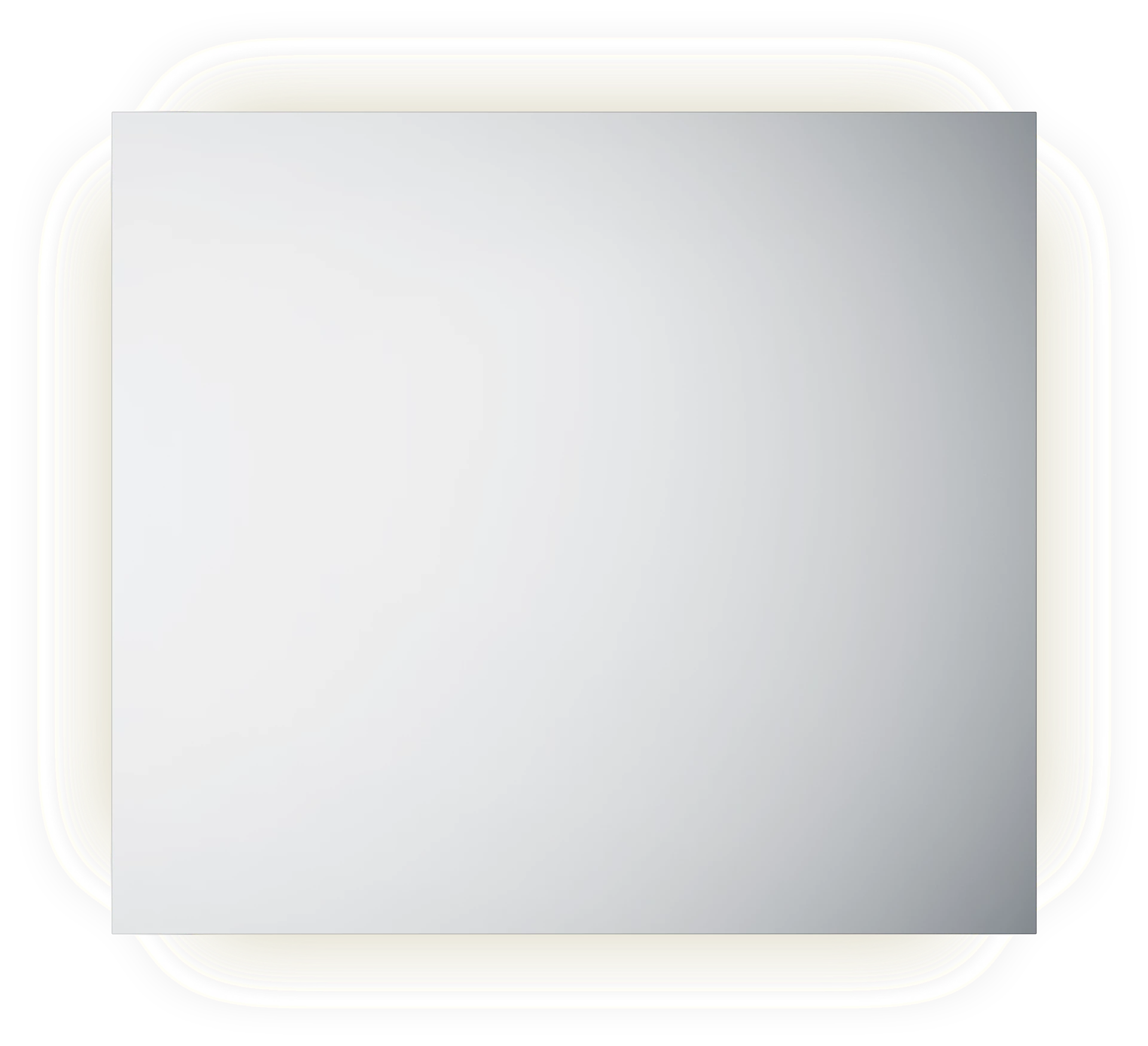 ART50044 - Frame 90 speil med lys/antidugg - 