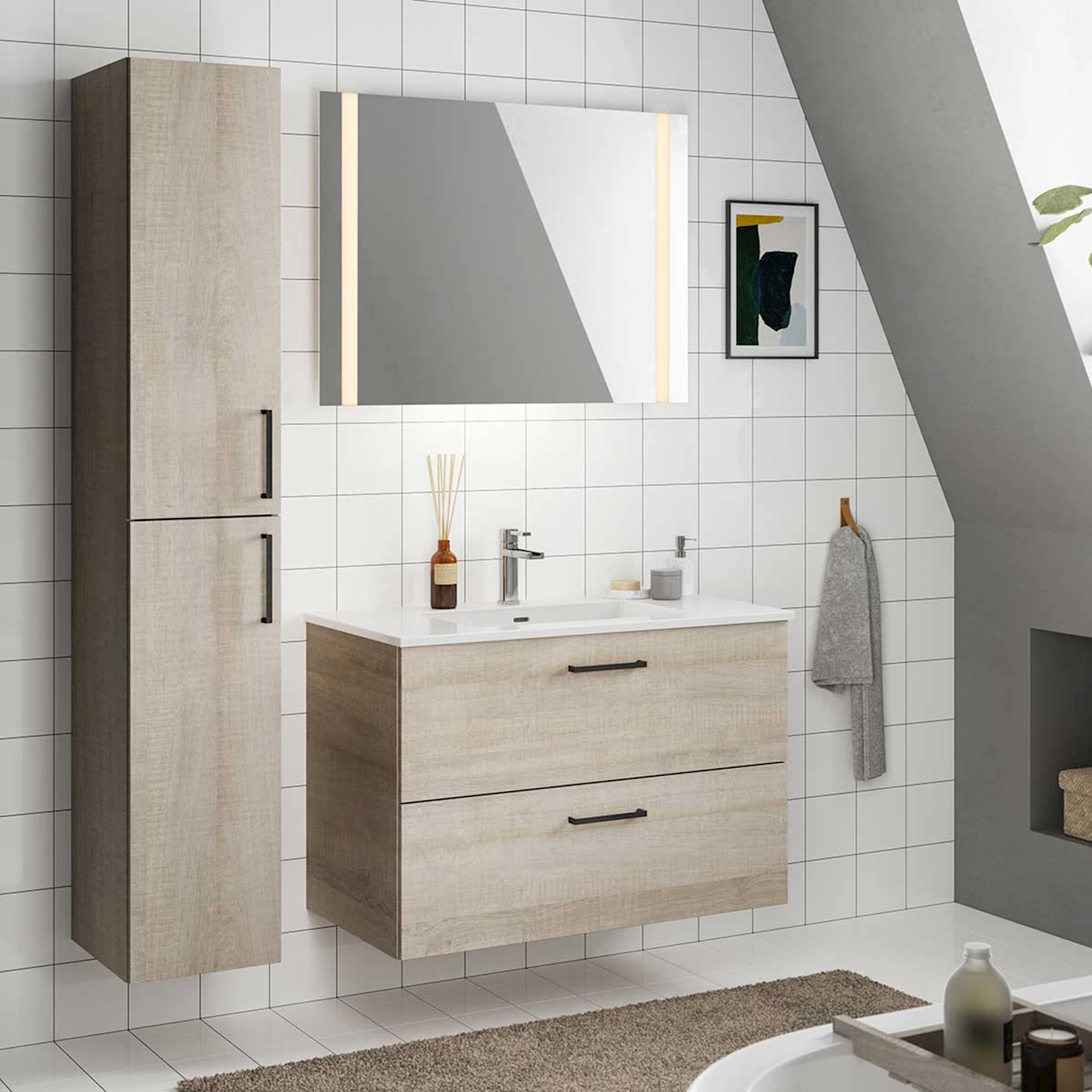 VB20240213H - Variant48 eik struktur med høyskap - 