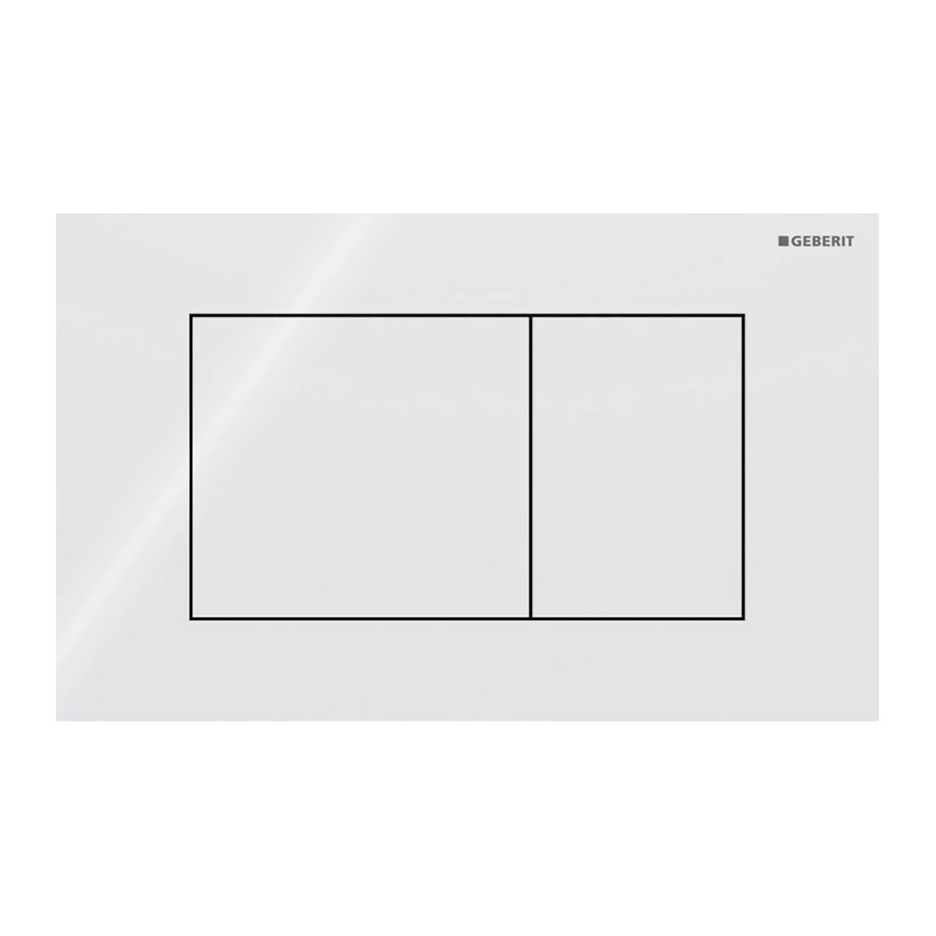 NRF1387338 - Sigma betjeningsplate hvit glass - 